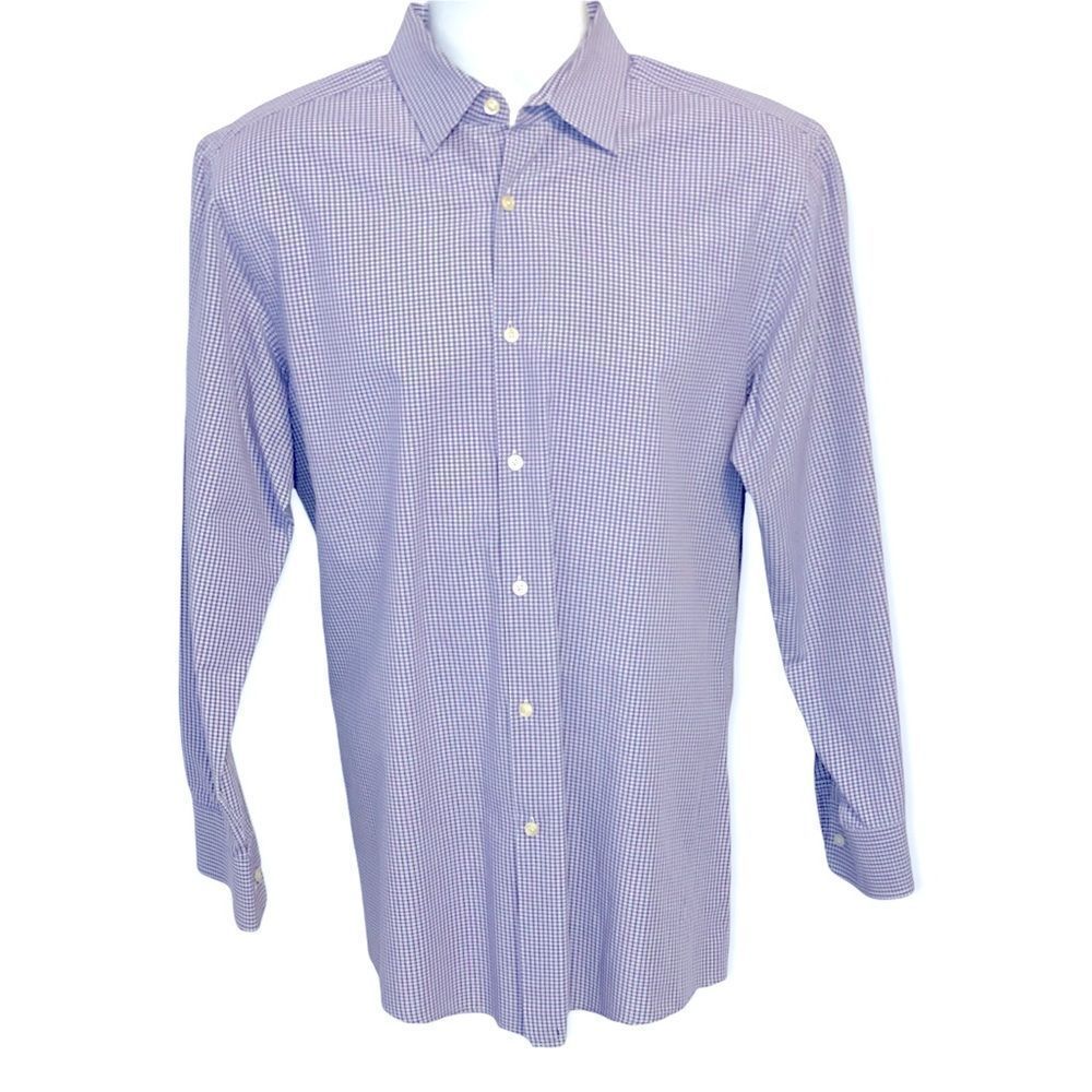 EUC Hugo Boss Sharp Fit Button Down Dress Shirt - Lavender